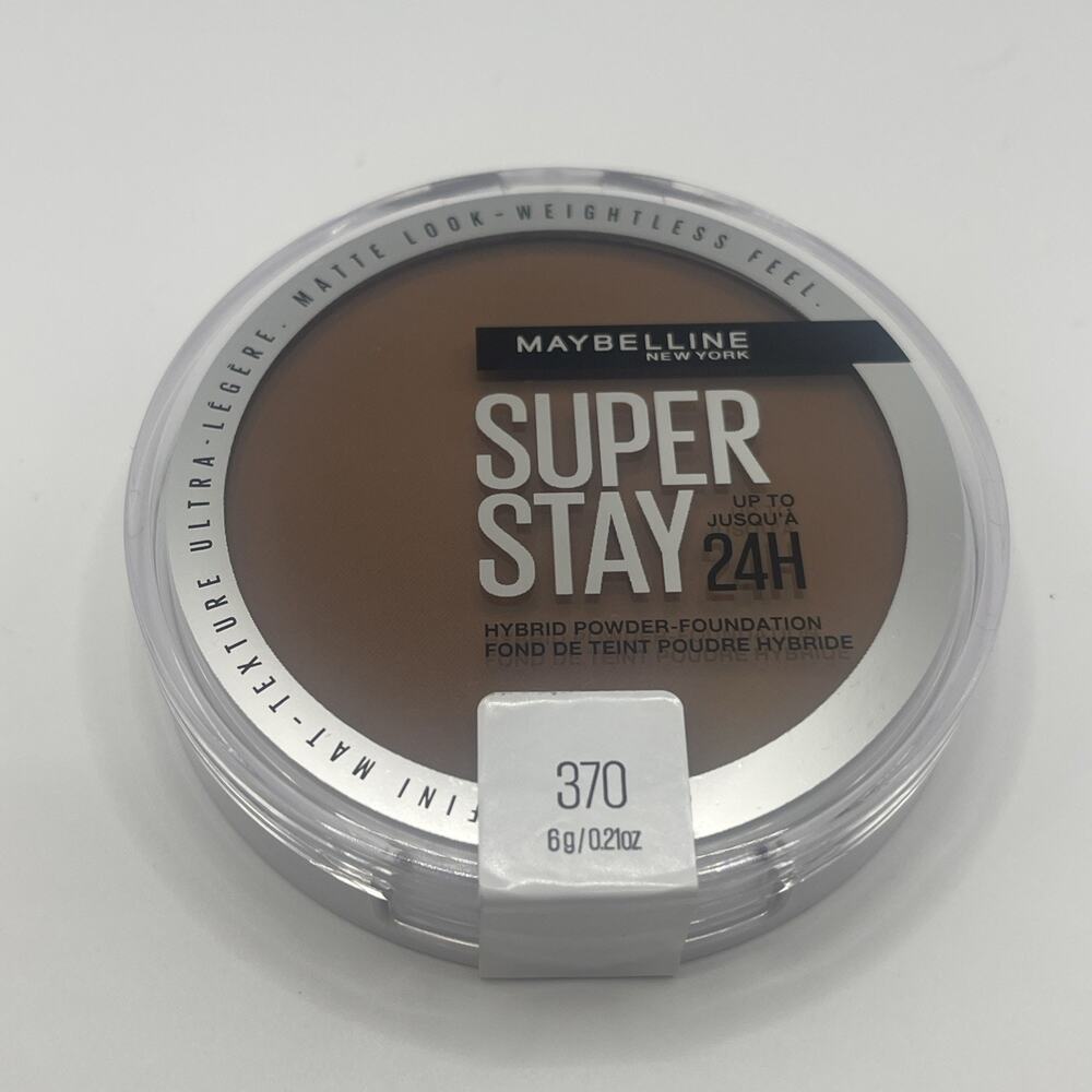 Maybelline Super Stay 24H Hybrid Powder Foundation (6g/0.21oz) 370
